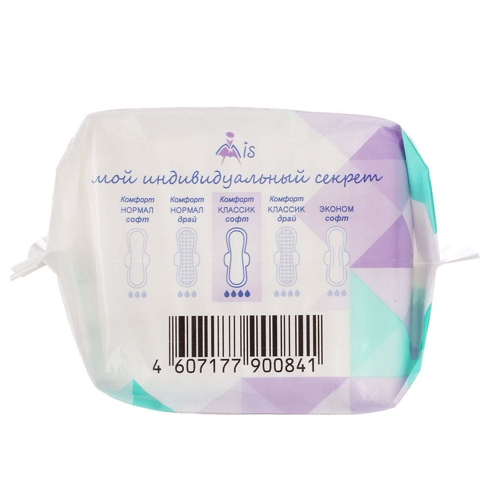 Прокладки гигиенические Mis классик софт, 4 капли, п/э, 10 шт - #4