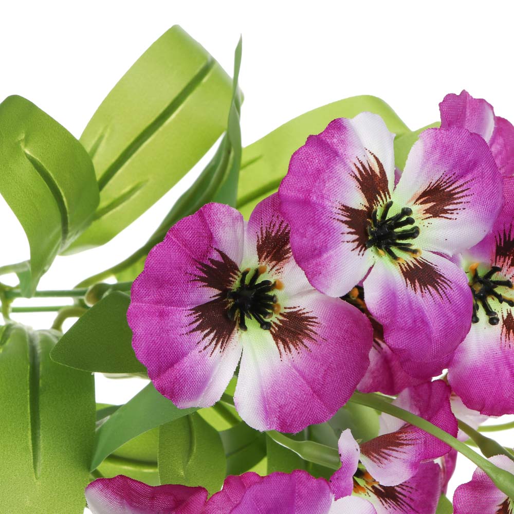 Букет искусственных цветов тм LADECOR фиалки 31 см - #3