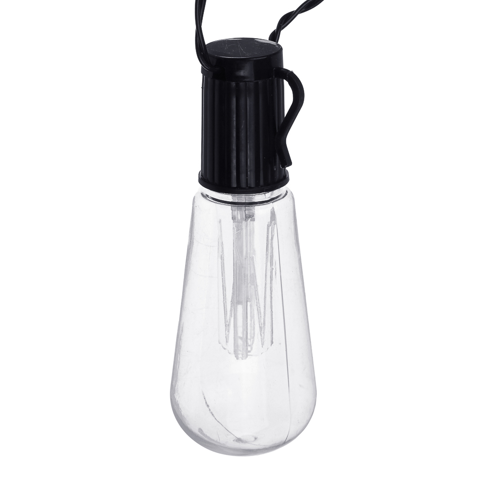 INBLOOM Гирлянда уличная на солн.батарее, 6.3м, 20LED, шампань, 8 реж, 1xAAA 600mAh, ABS, IP44 - #4