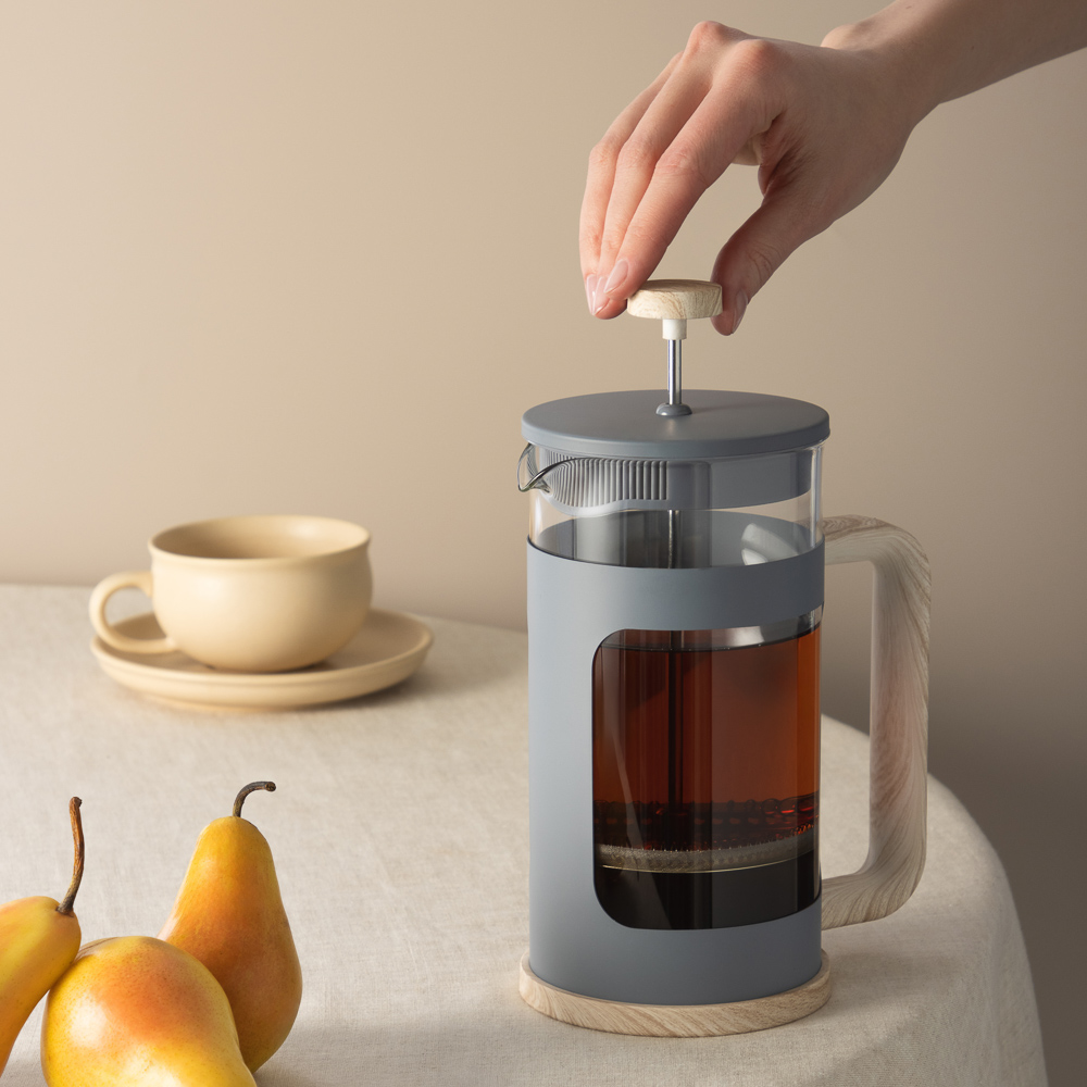 SATOSHI Шарлеруа Френч-пресс 1,0л, жаропрочное стекло - #13