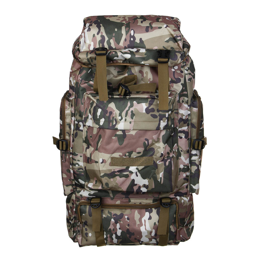 РУССО ТУРИСТО Рюкзак туристический Егерь 80л, 70x35x18 см, нейлон - #1