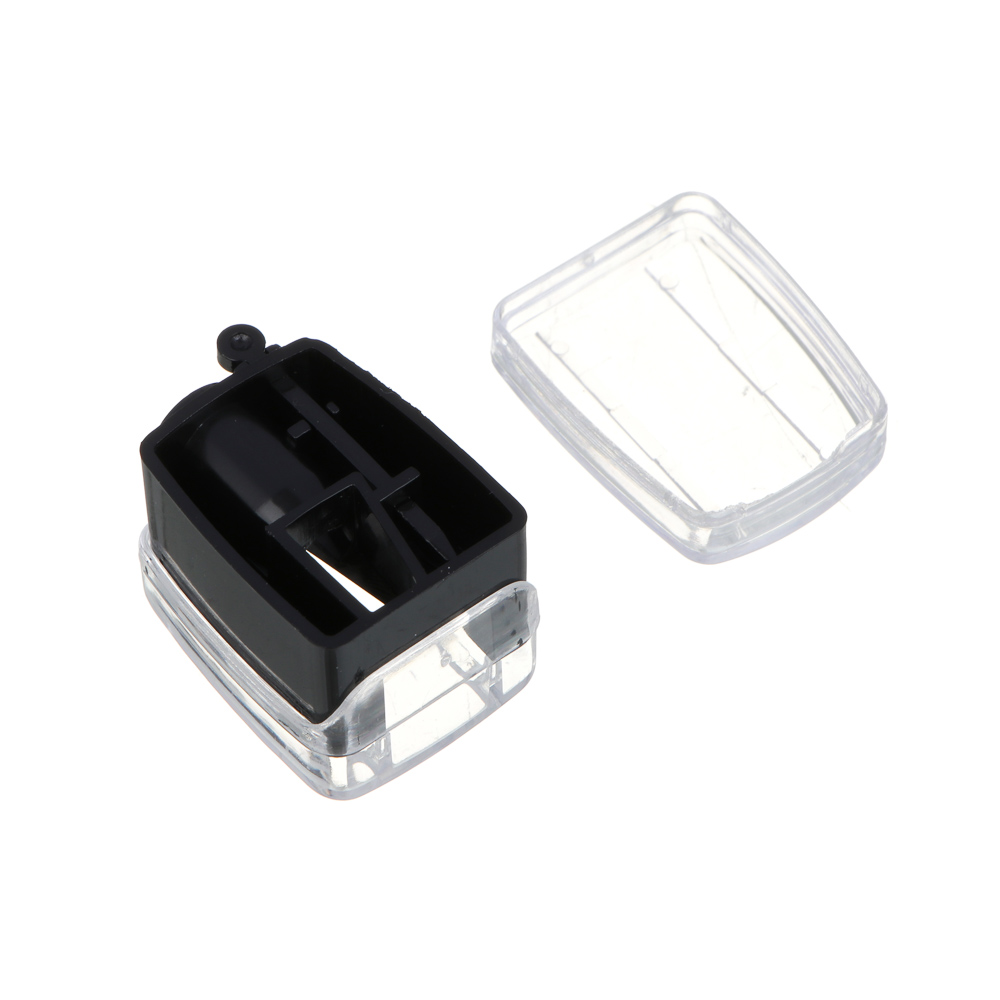 ЮНИLOOK Точилка для косметических карандашей 3,2х2,3х2 см, PS, черный, ВЗ24-22 - #4