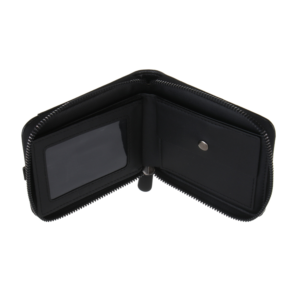 Портмоне для карт и купюр на 12 отделений на молнии тм ЮL Wolt, ПУ, 12x8,5x2,5см, 2 цвета, WW-906 - #3