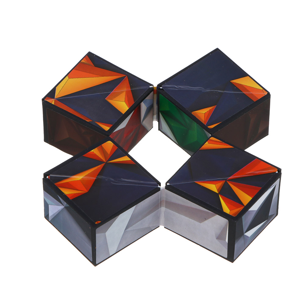 ИГРОЛЕНД Головоломка 3Д "Магнитный куб", PP, 6х6см, 3 дизайна - #7