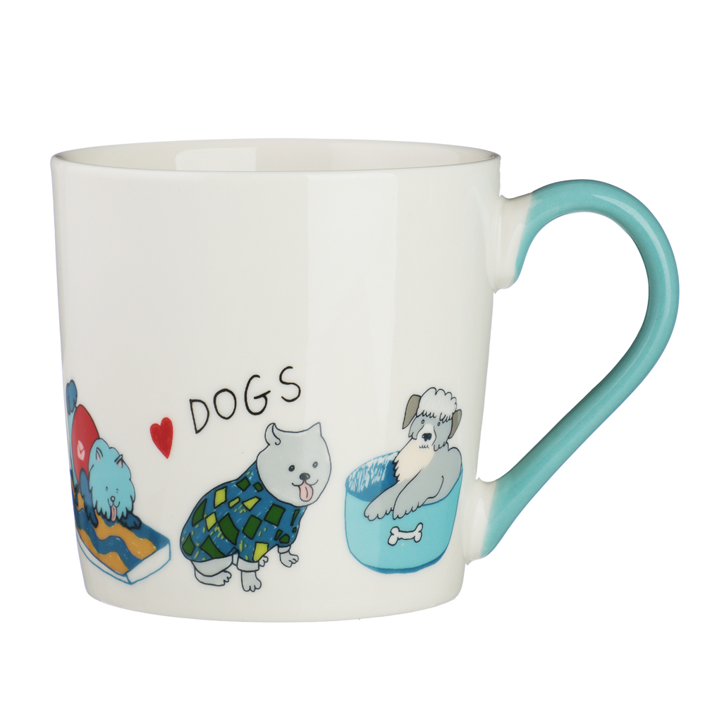 MILLIMI Четыре лапы Кружка 390мл, фарфор, 4 дизайна - #2