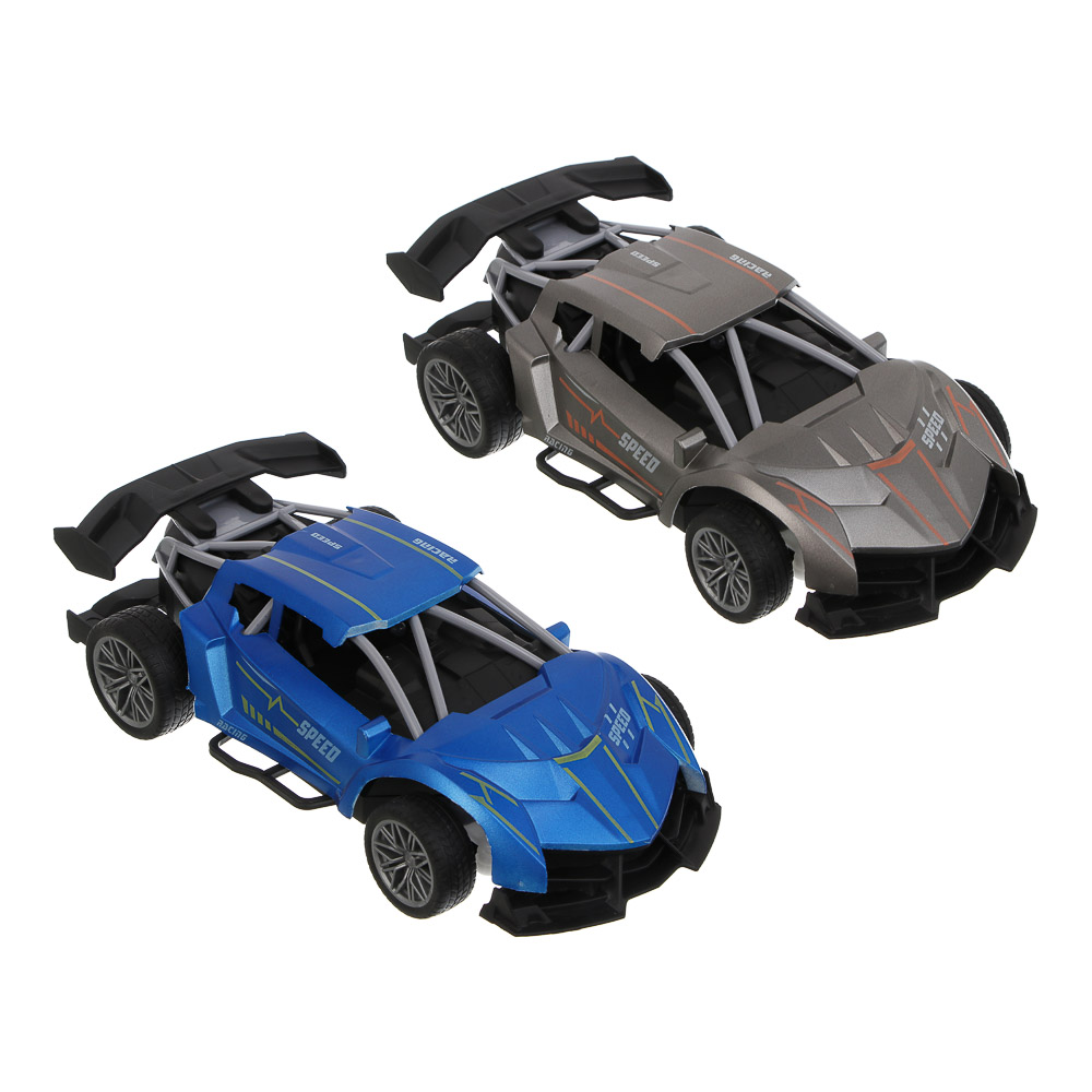 ИГРОЛЕНД Машина радиоуправляемая "Экстрим-ралли", 4-кан., свет, 5АА, РР, 27,5х15х9,5 см, 2 дизайна - #2