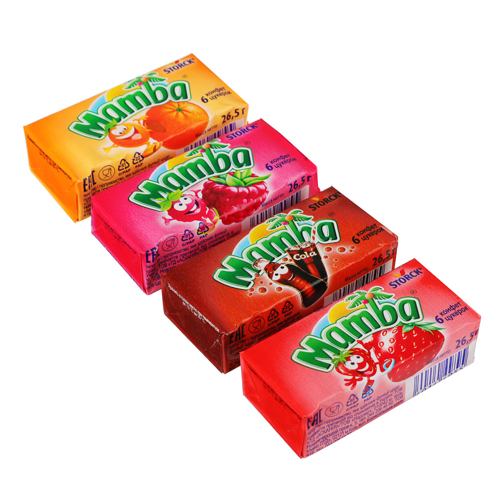 Жевательные конфеты Mamba - #1