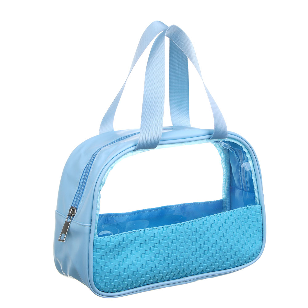 ЮL Косметичка банная с ручками, ПВХ, 24,5х16,5х7см, 3 цвета - #2