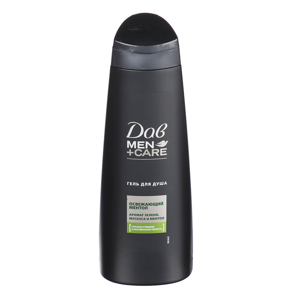 Гель для душа мужской ДАВ MEN+CARE Освежающий ментол, 225мл - #1