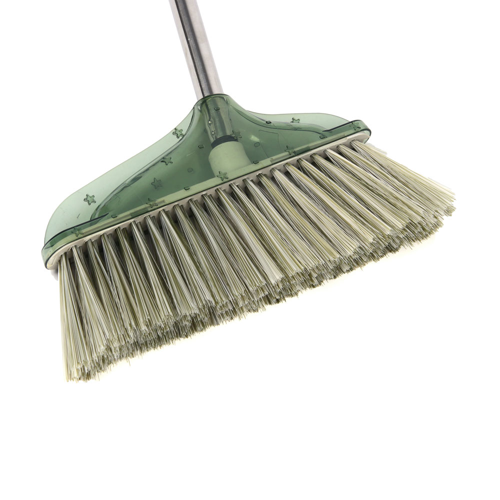 VETTA Набор с длинной ручкой прозрачный щётка + совок, полипропилен, щётка: 91х32см, совок: 82х25см - #8