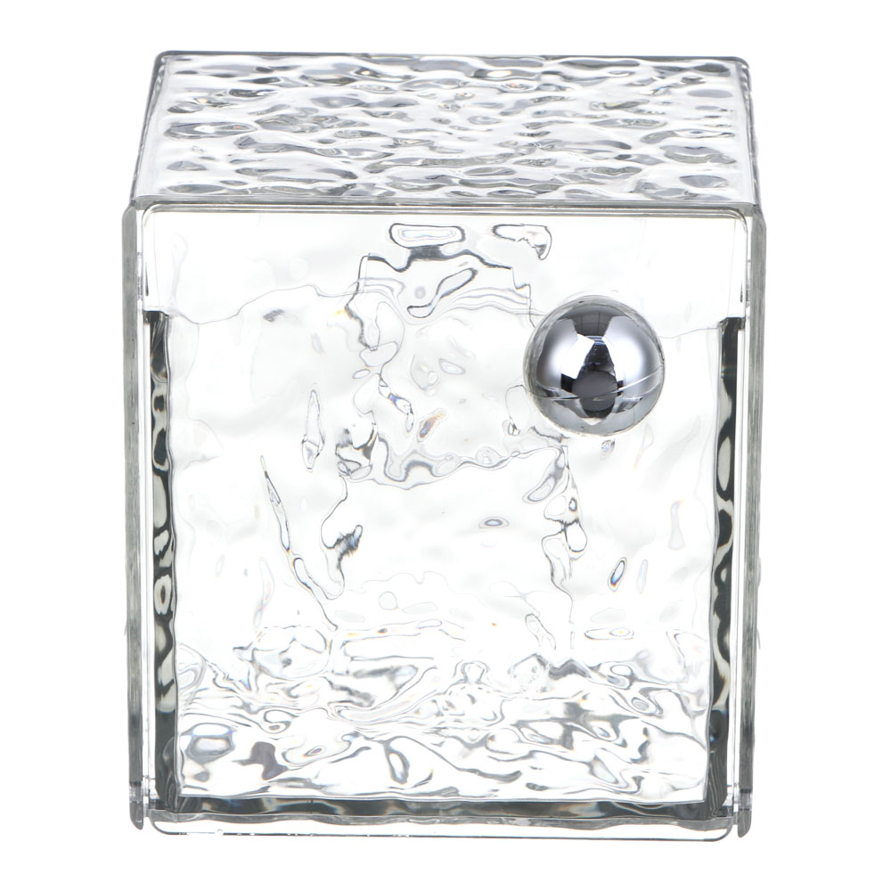 ЮНИLOOK Полка косметическая настенная, 9х8,5х6,5см, PS, прозрачный, ВЗ24-39 - #2