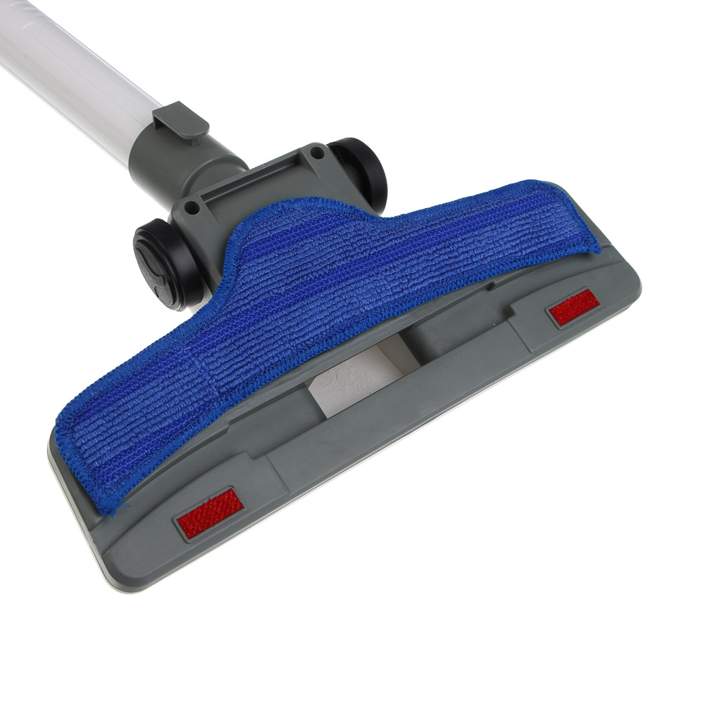 LEBEN Пылесос беспроводной, 100Вт, 7.4В/2300 мАч, 2 насадки, Hepa фильтр, 0,85л, пластик, белый - #8