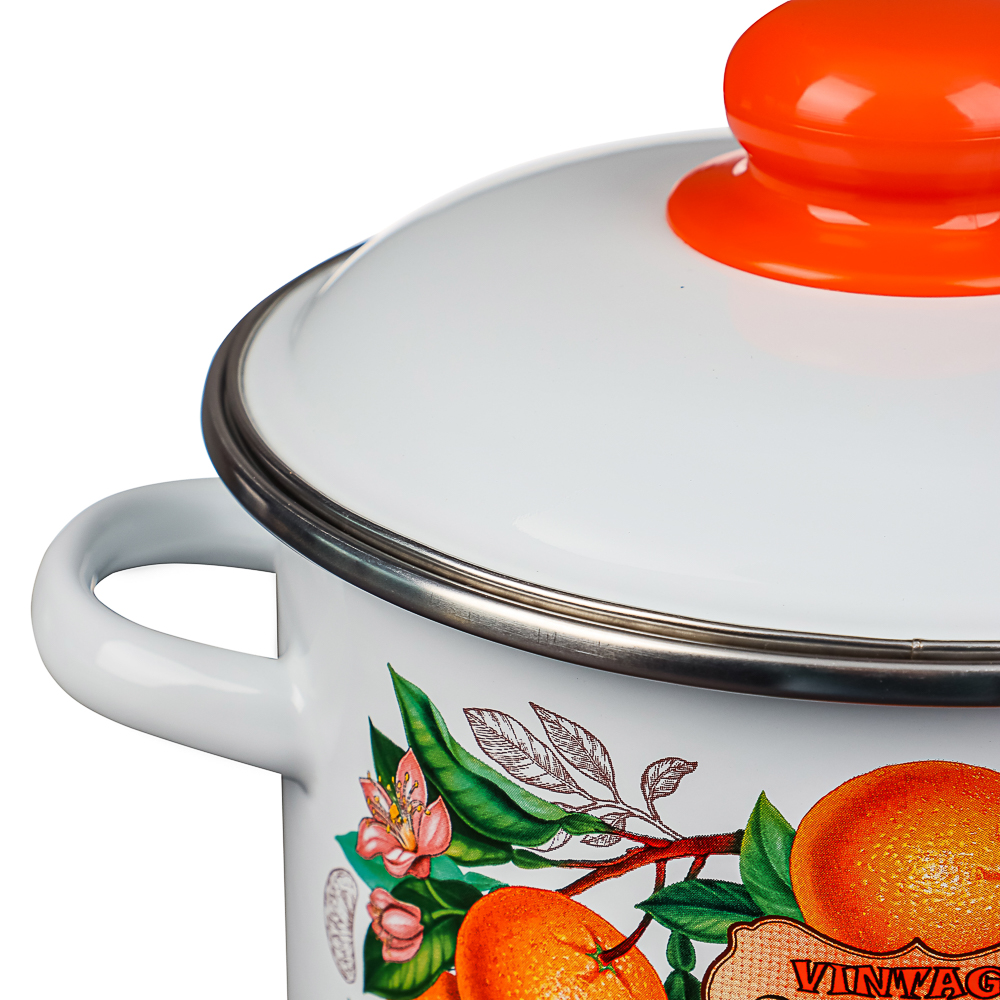 Гарден Кастрюля эмалированная 2л - #4