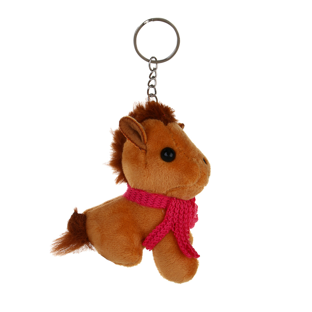 СНОУ БУМ Мягкий сувенир Лошадка 9x6x4 см, полиэстер, 4 дизайна - #3