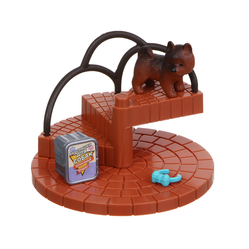 ИГРОЛЕНД Питомец с набором аксессуаров, ABS, 9х5х12 см, 4 дизайна - #7