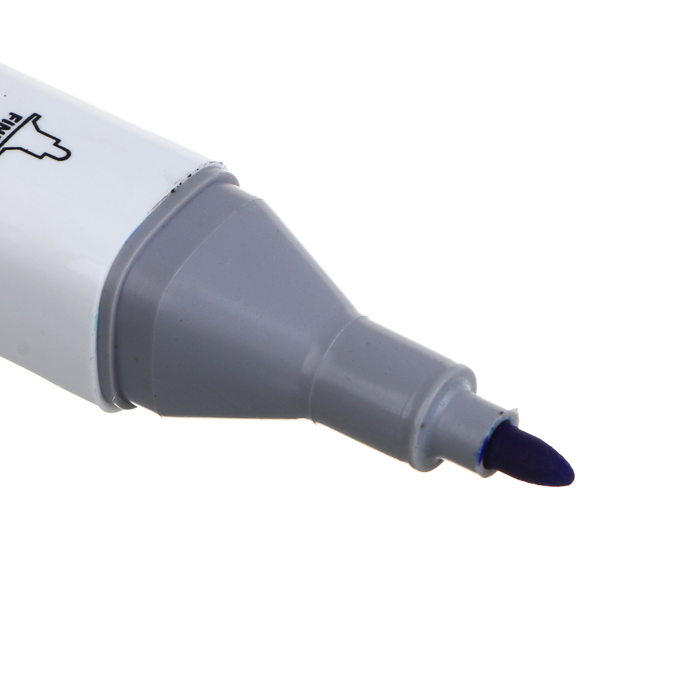 BY Набор маркеров для скетчинга, 24 цвета, 2-сторонний, кисточка/круглый, чехол - #6