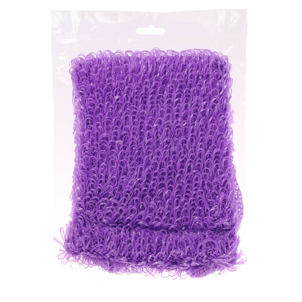 Мочалка банная с ручками эконом, ПП нить, 36х10см - #11