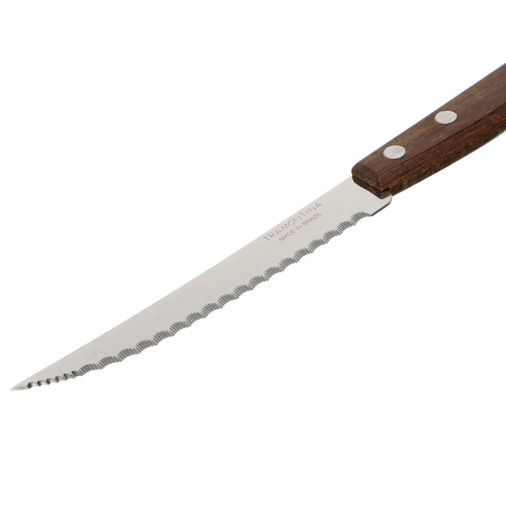 Нож кухонный с зубцами Tramontina "Tradicional", 12,7 см, 2 шт - #3