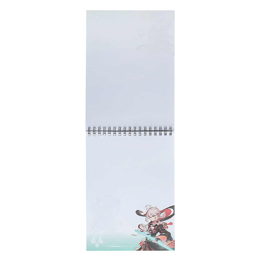 Геншин. Творческий блокнот cо стикерами и переводными татуировками A5, 14,5x7x21,5см - #4