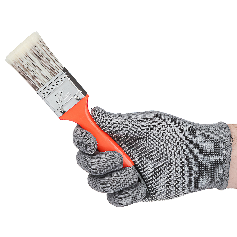 ЕРМАК/Headman Кисть малярная плоская "Kанекарон" иск. щетина 1,5" (38мм) - #5