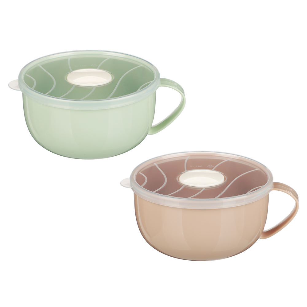 Кружка для бульона с крышкой и клапаном 0,5л, 2 цвета - #1