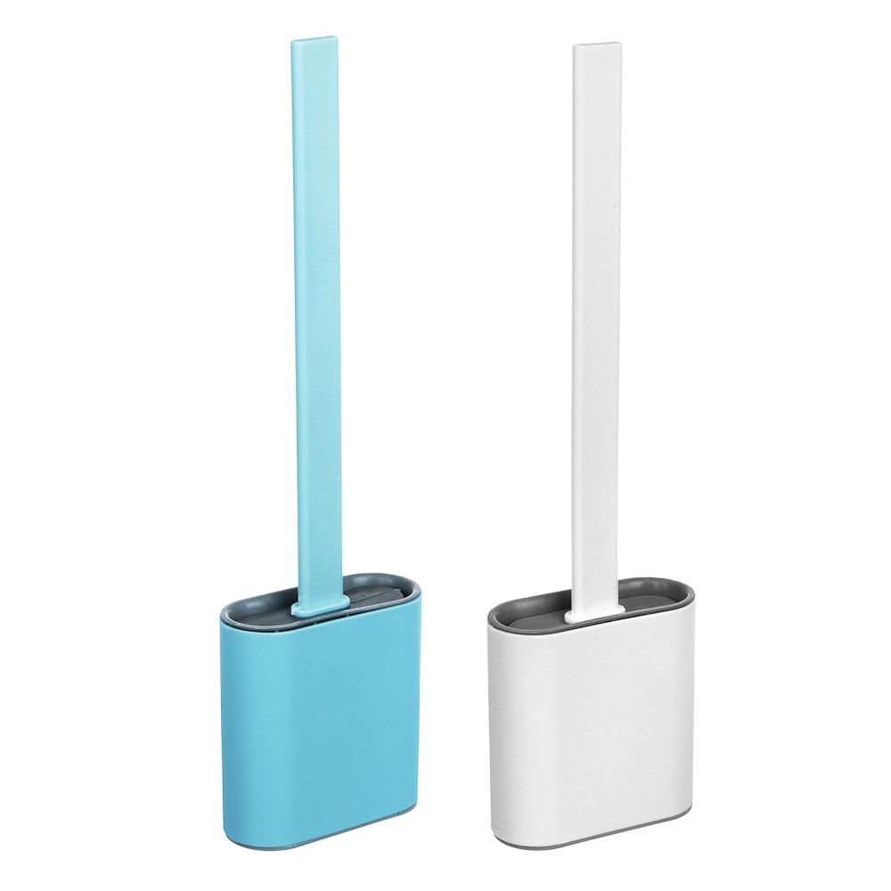 VETTA Ёрш для туалета силиконовый для труднодоступ.мест, на стену, полипропилен, 10х36,5см, 2 цвета - #1