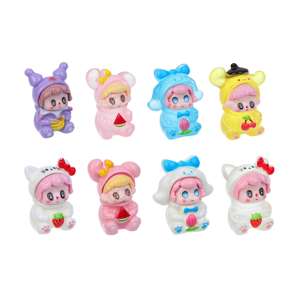 Игрушка фигурка "Милашки", 6,8х5,7х5,7см, полистоун, микс - #2