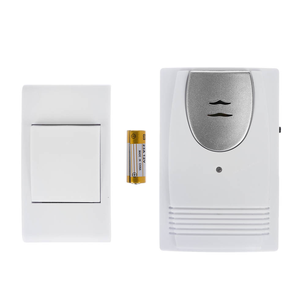 Звонок беспроводной дверной BY, 32 мелодий, 1x23A, 2xAA - #1