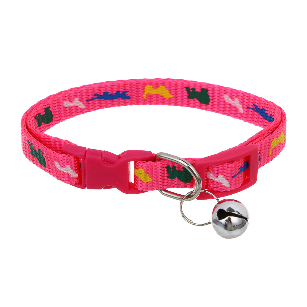 VETTA Ошейник с подвеской для домашних животных, нейлон, 1х18,5-31,5 см - #3