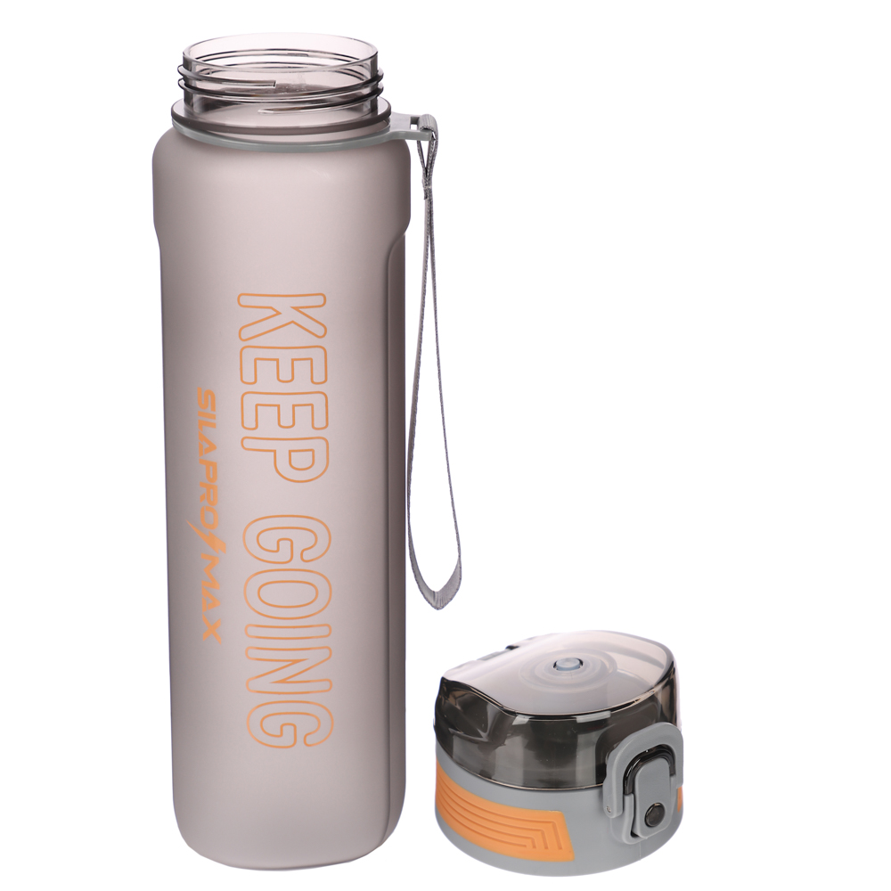 SILAPRO MAX Бутылка спортивная с замком, ULTIMATE GREY, 900мл, PC - #5