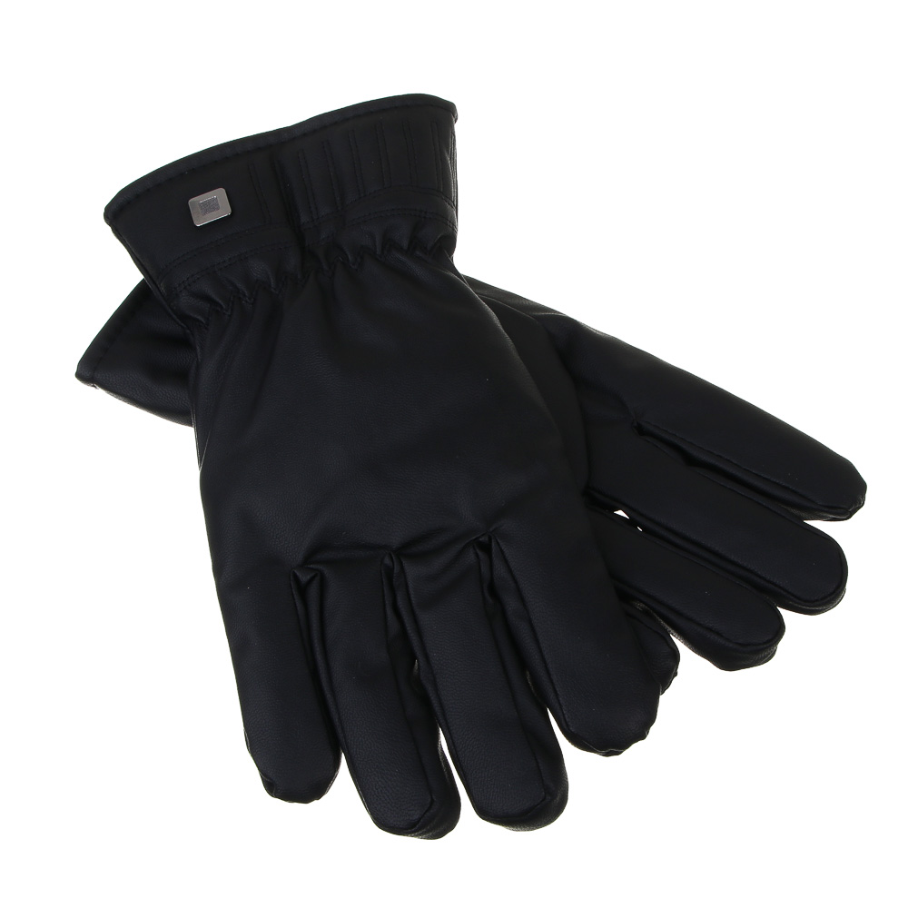 GALANTE Перчатки мужские контактные на подкладке, р.22-24, 100% полиэстер, черные, ОЗ25-24 - #5