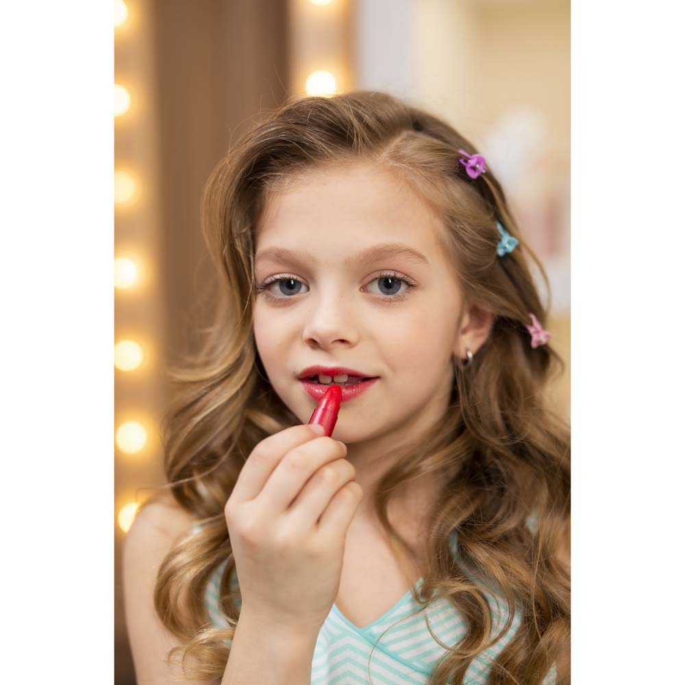 Набор детской косметики ЮниLook: тени, помада, блеск для губ, лак для ногтей - #15