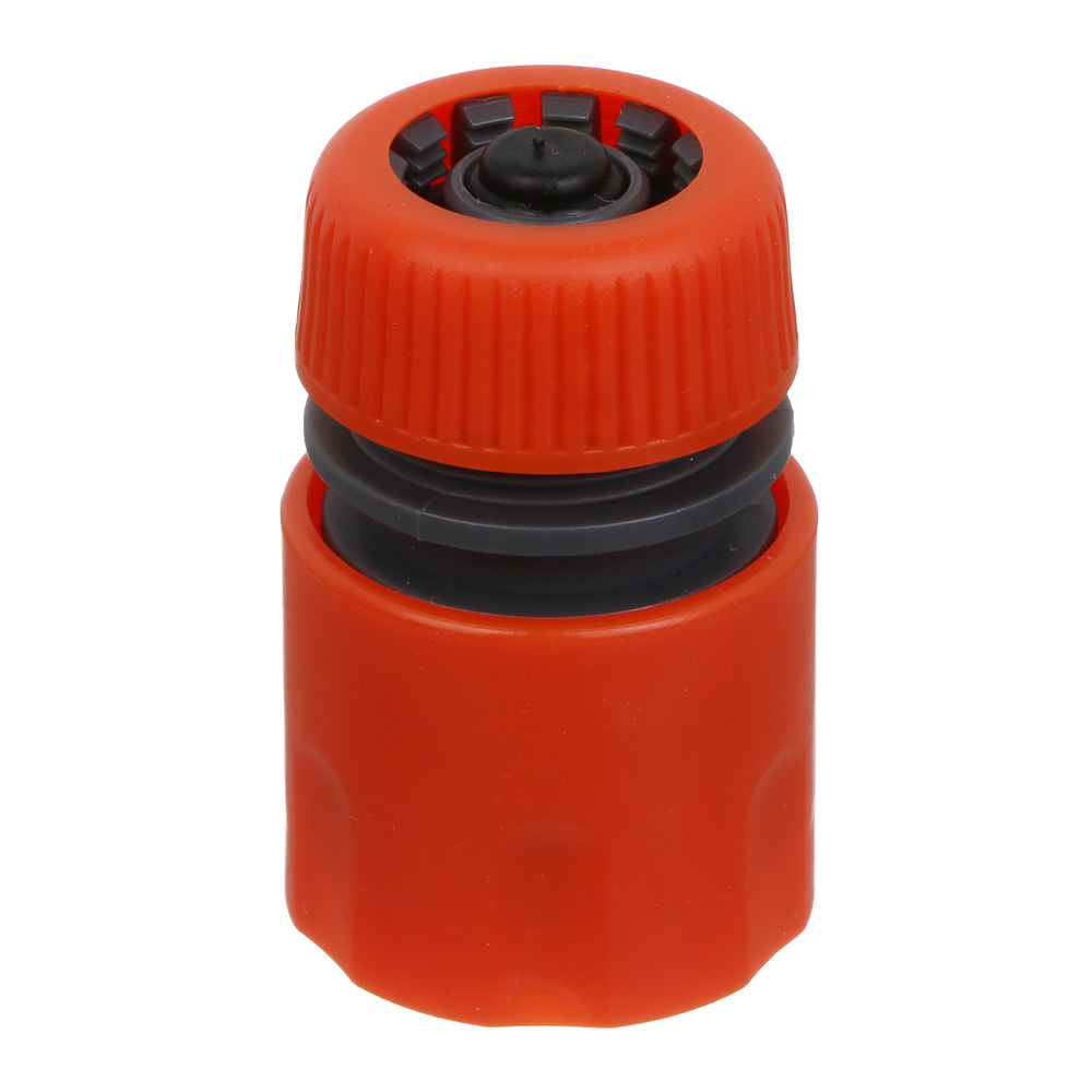 INBLOOM Коннектор быстросъемный для шланга d1/2", аквастоп, пластик - #3