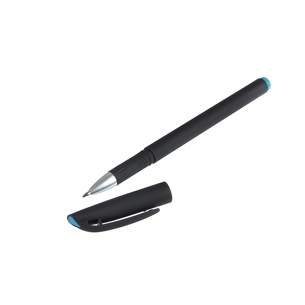 Ручка гелевая с антискользящим корпусом, синяя - #2