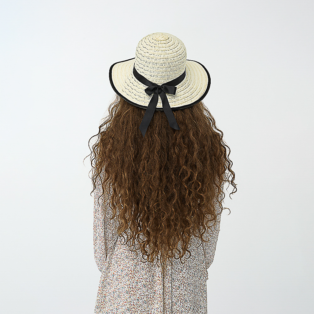 GALANTE Шляпка женская с контрастной окантовкой, р-р 56, 100% целлюлоза, 3 цвета - #8