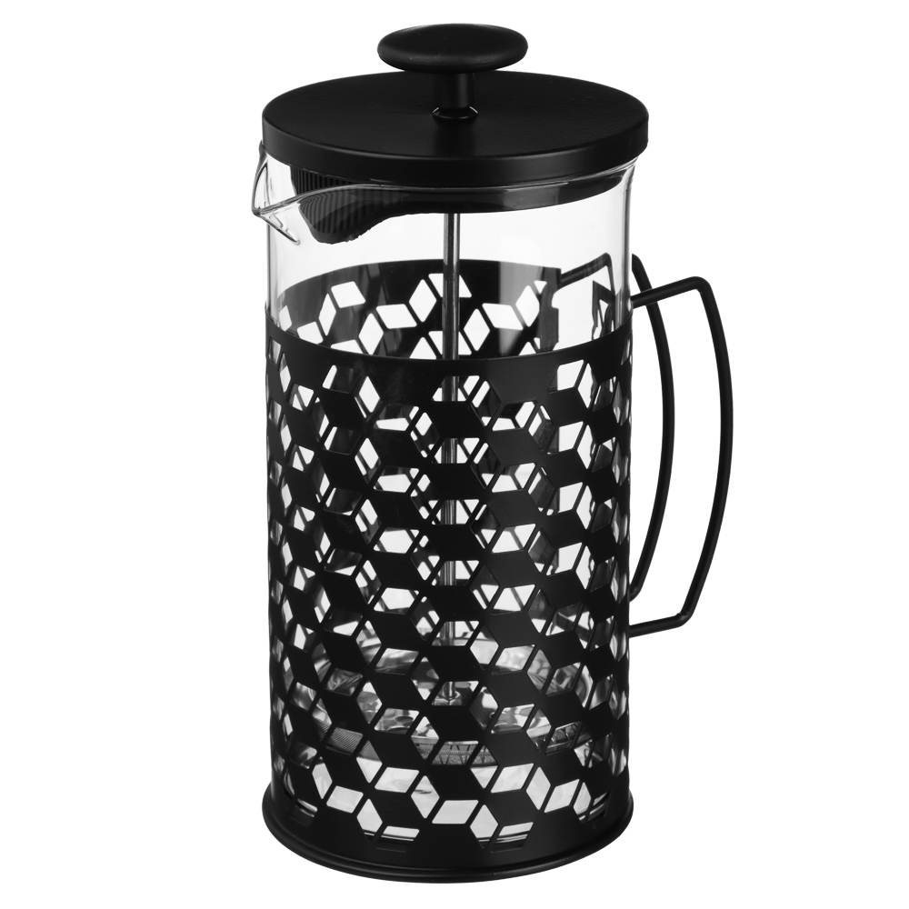 SATOSHI Монблан Френч-пресс 1000мл, стекло, нерж.сталь - #3