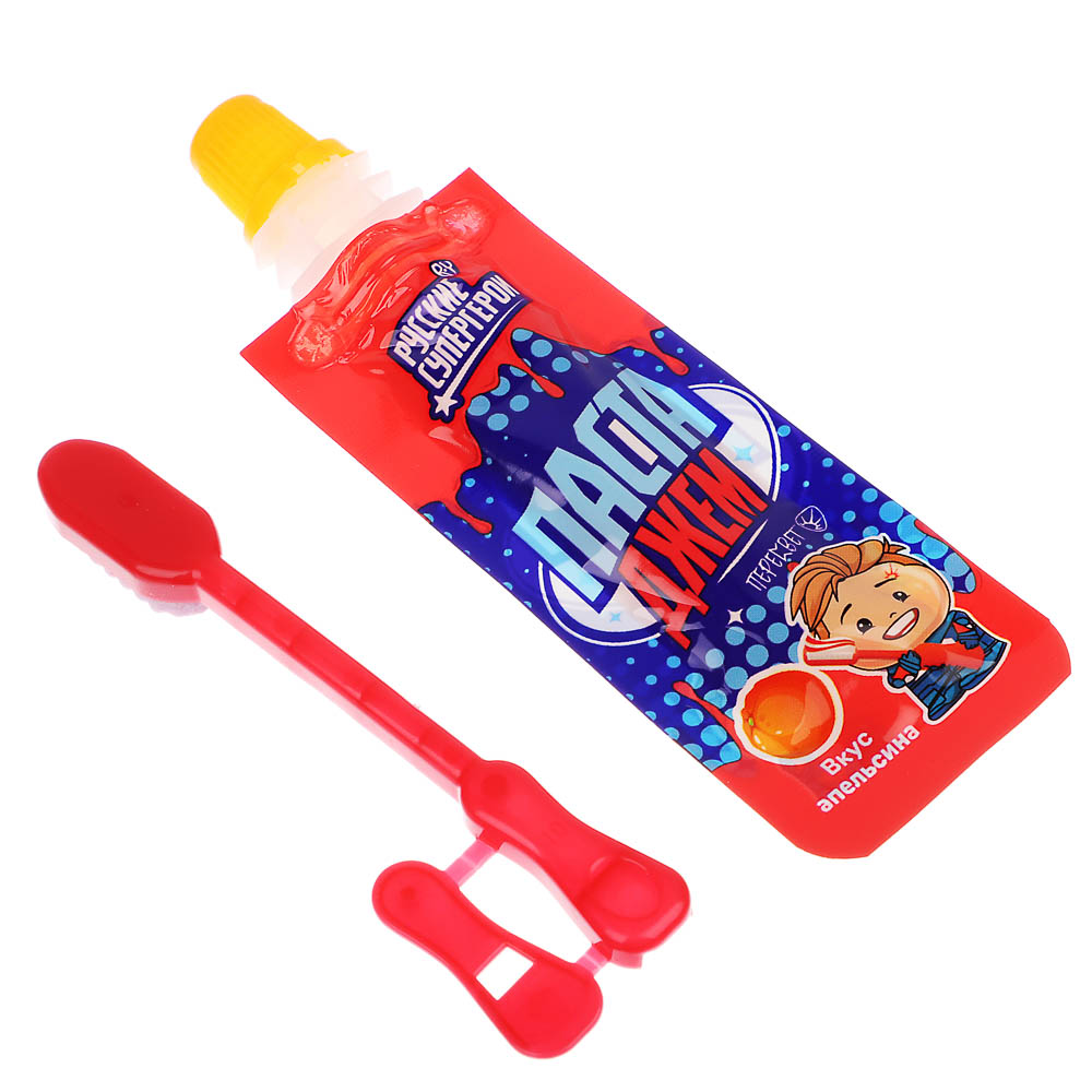 BY Русские Супергерои Жидкая конфета-гель и конфета-драже на палочке 12 гр. - #2