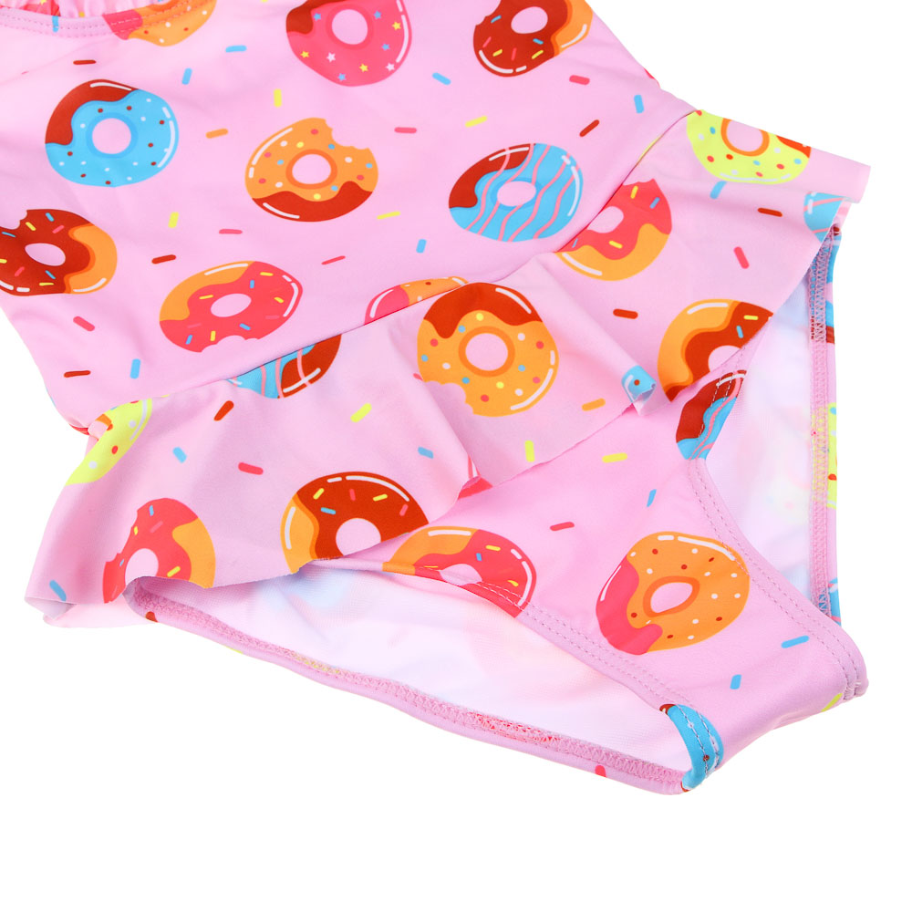 GALANTE Купальник для девочки слитный, р.110-116, 82%полиэстер, 18%эластан, ВЛ25-08 - #4