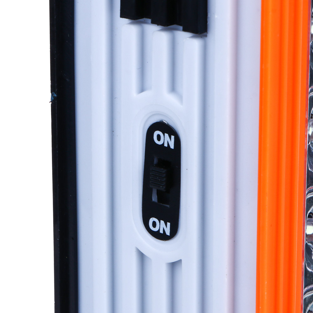 ЕРМАК Фонарь-светильник 24 + 6 ярк. LED, 3xD / шнур 220В, пластик, 24x10 см - #5