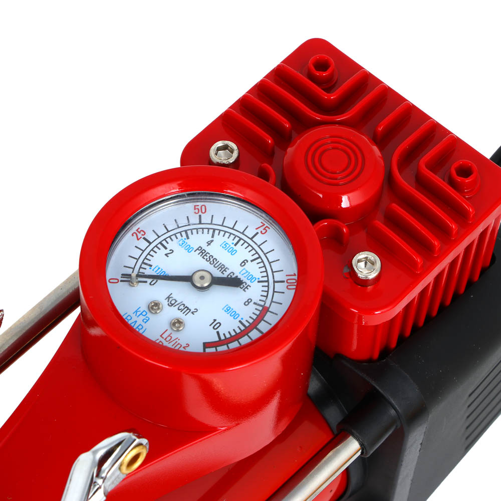 ЕРМАК Набор 12 предметов с 2-х поршневым компрессором 12В, 60л/мин, 180Вт - #5