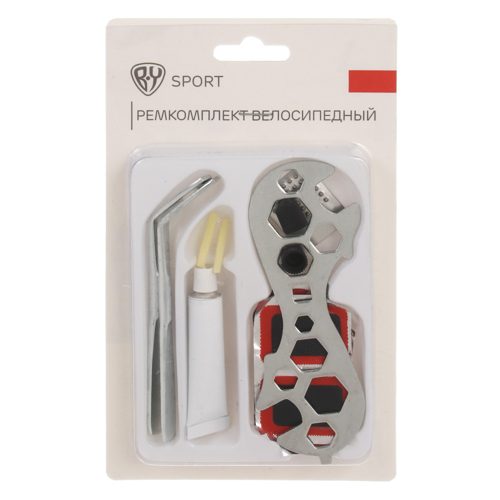 Ремкомплект велосипедный, тм BY SPORT, 12 предметов - #1
