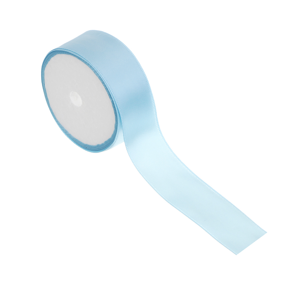 Лента для подарков атласная, 2,5 см x 2,7 м, полиэстер, 6 цветов - #3