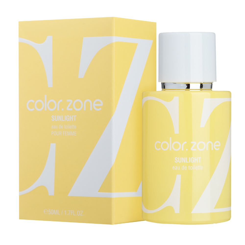 Туалетная вода женская тм UNIQUE color.zone Sunlight, 50 мл - #1
