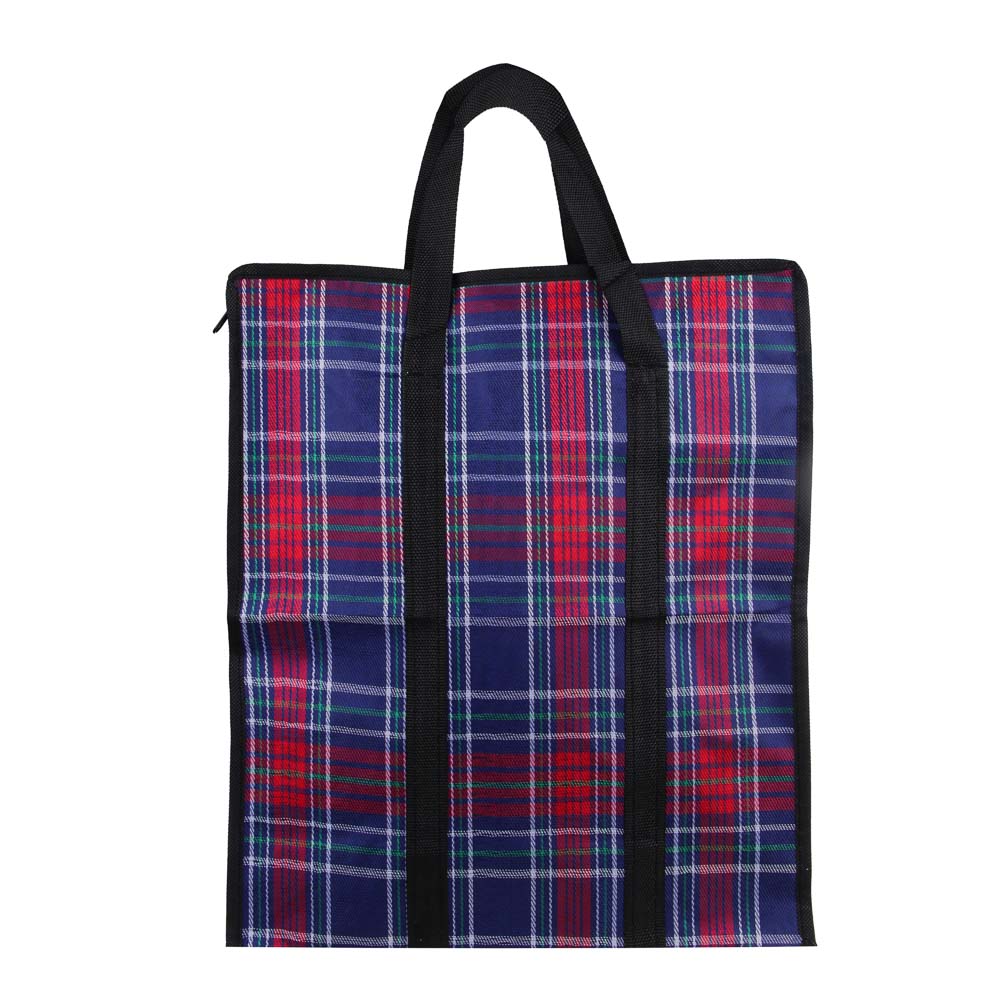 Сумка хозяйственная тм VETTA Шотландка, 35x40x15см, 21л, до 8кг, полипропилен, 3 цвета - #3