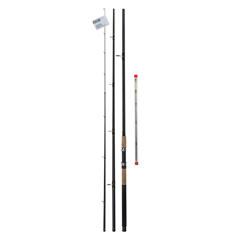 Удилище фидерное "Краун" тм AZOR FISHING, 3 сост, файбергласс, 3,6м, 50-100 гр, в компл. 3 вершинки - #13