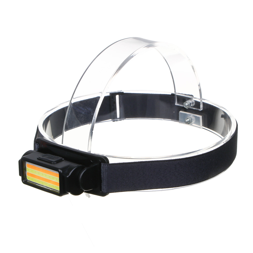 ЕРМАК Фонарь налобный, LED+COB, 4 режима, 500мАч, зарядка Туре-С, 80х33х33 мм, пластик, красный свет - #3