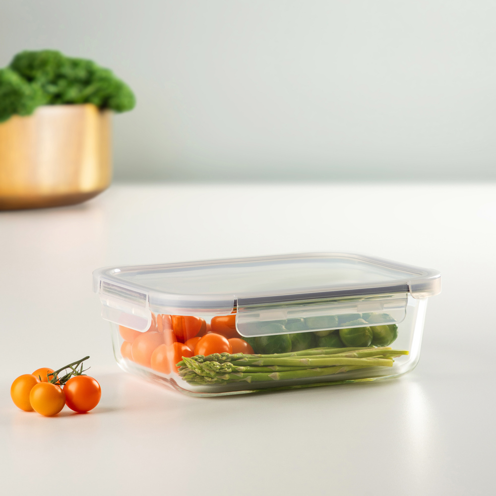 VETTA Контейнер для продуктов на защелках 1500мл, жаропроч.стекло - #9