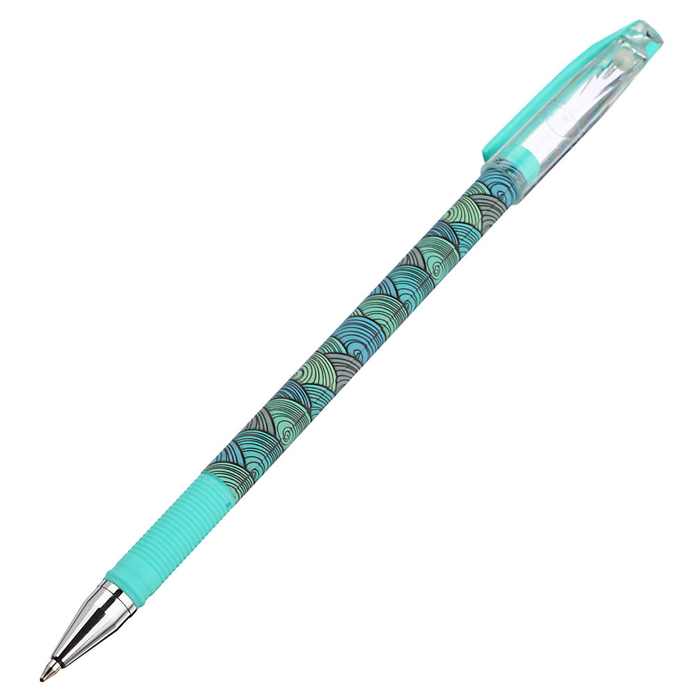 Erich Krause Ручка шариковая синяя, "Колортач Эмералд Уэйв", 50819 - #2