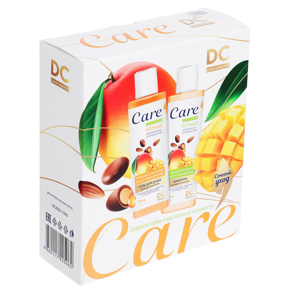 Подарочный набор женский DC Care:Гель для душа 200мл+шампунь 200мл - #5