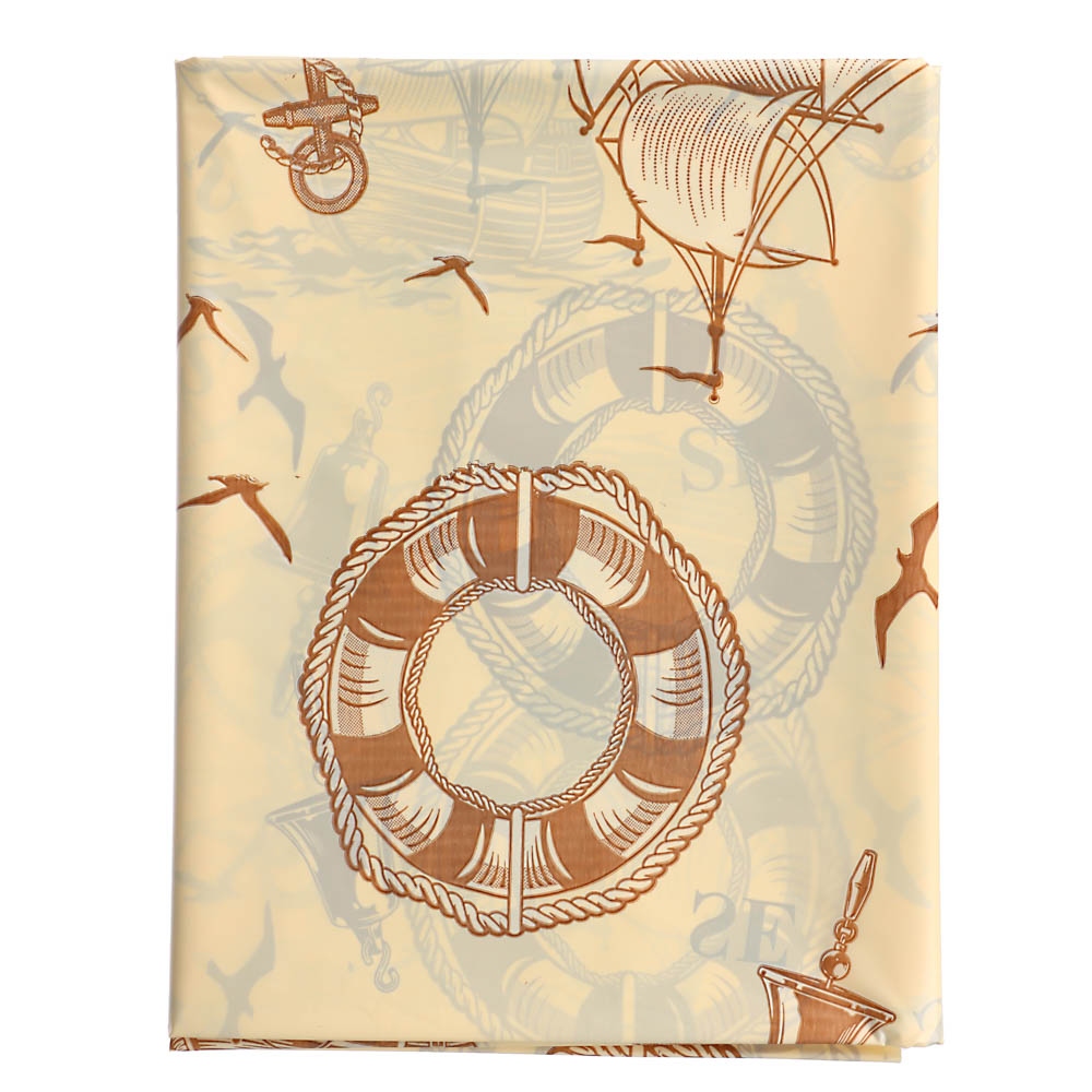 VETTA Шторка для ванной, ПВД, 180x180см, "Парусник", бежевый - #2